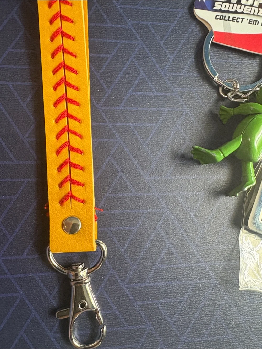 Roberto Coin Silver Keyring with Orange Agate and Green Frog Accents and More
